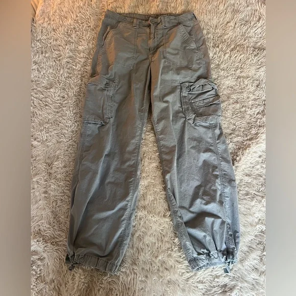 Light Blue American Eagle Cargos - Picture 2 of 11